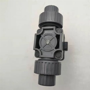 可频繁 新品 PVC气动隔膜阀 PCB设备控制阀 全塑耐酸碱常闭控制阀