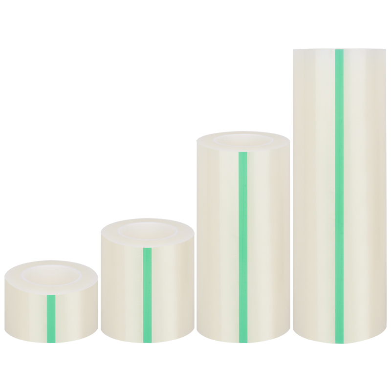 PE胶带不锈钢金属电器冰箱家具防刮花自粘透明静电贴电梯键保护膜