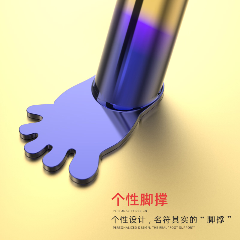 电瓶车脚撑越野摩托车支架单撑脚架简易款撑脚边撑电动改装侧脚架