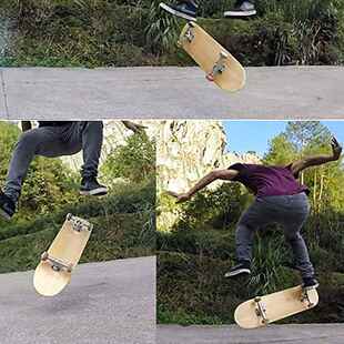 Maple 极速Seven dou Skateboard Whteboard Layer