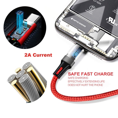 极速3 IN 1 Mobile Phone Cables USB Charger Cable for Samsung