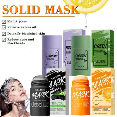 极速O ch verde purificante mscara facial, vara de limpez