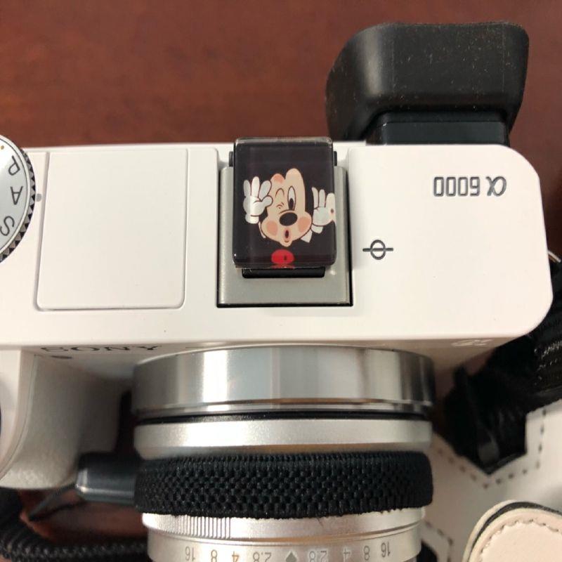 m6m50xa7xt30相机热靴盖卡通立体a6500热靴保护盖