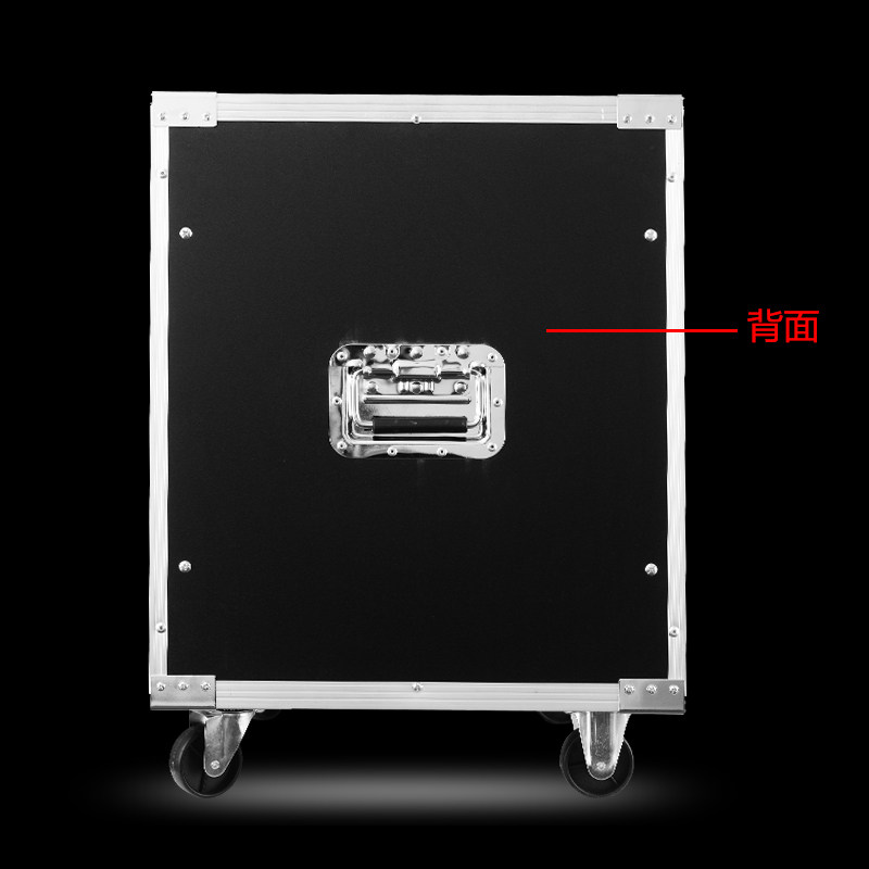 恒威 16U舞台演出专业机柜航空箱 KTV功放调音台音响 可移动机箱
