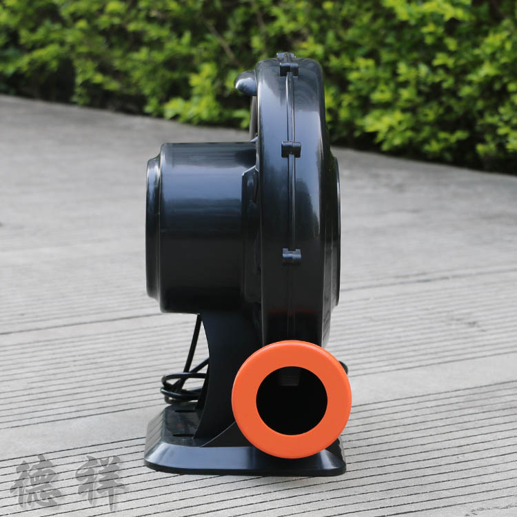 新品750W塑料气模低噪音鼓风机 充气堡 卡通立柱 拱门 帐篷 抓钱