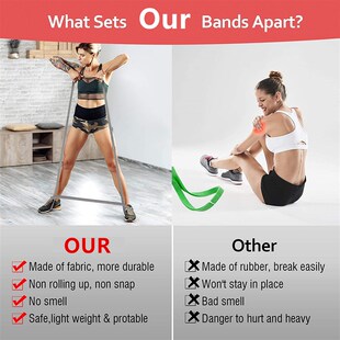 Loop Yoga 极速105lb Resistance Unisex Fitness Set Long Band
