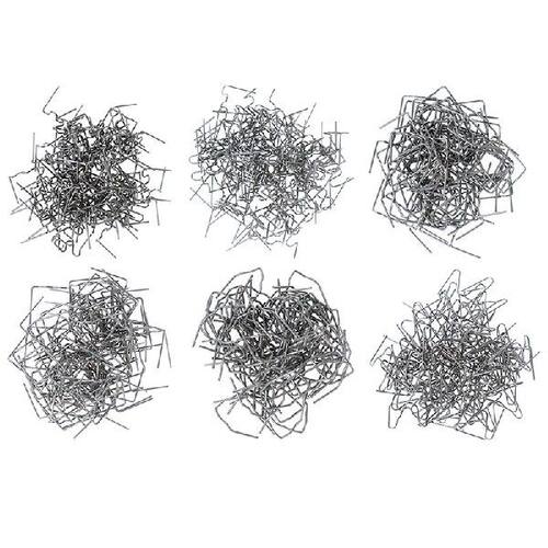 极速100 Pcs/Set Precut 0.6-0.8mm Hot Wave Flat Staples For - 封面