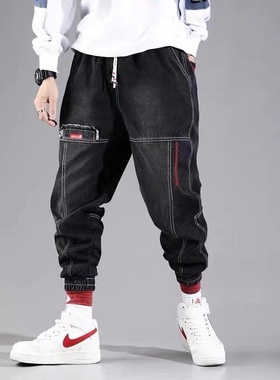 极速2022 New Sreetwear Hip Hop Cargo Pants Mens jeans Cargo