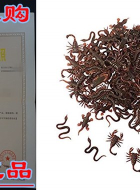Plastic Realistic Bugs 150 Pack Fake snake Cockroaches Scorp