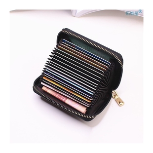 Wallet Women men Business purple Holder pink blue Card