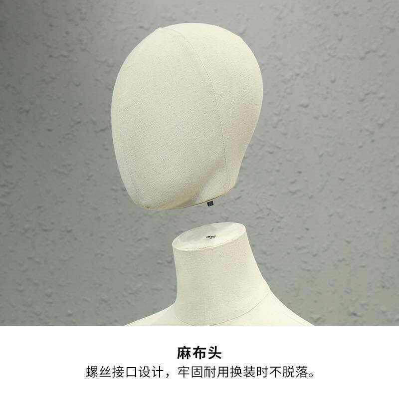 道具人体橱窗女半身人台韩版衣服展示架服装店模特全身婚纱人体架