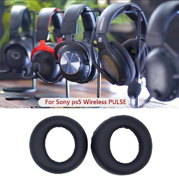 2pcs Replacement Ear Pads for Sony/PS5/PULSE 3D Wireless