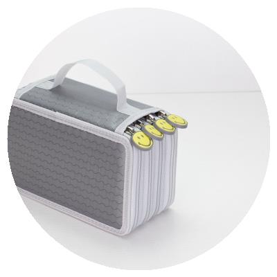 72色素描插笔N袋彩色铅笔袋盒文 防水美术铅笔笔帘36 极速新款