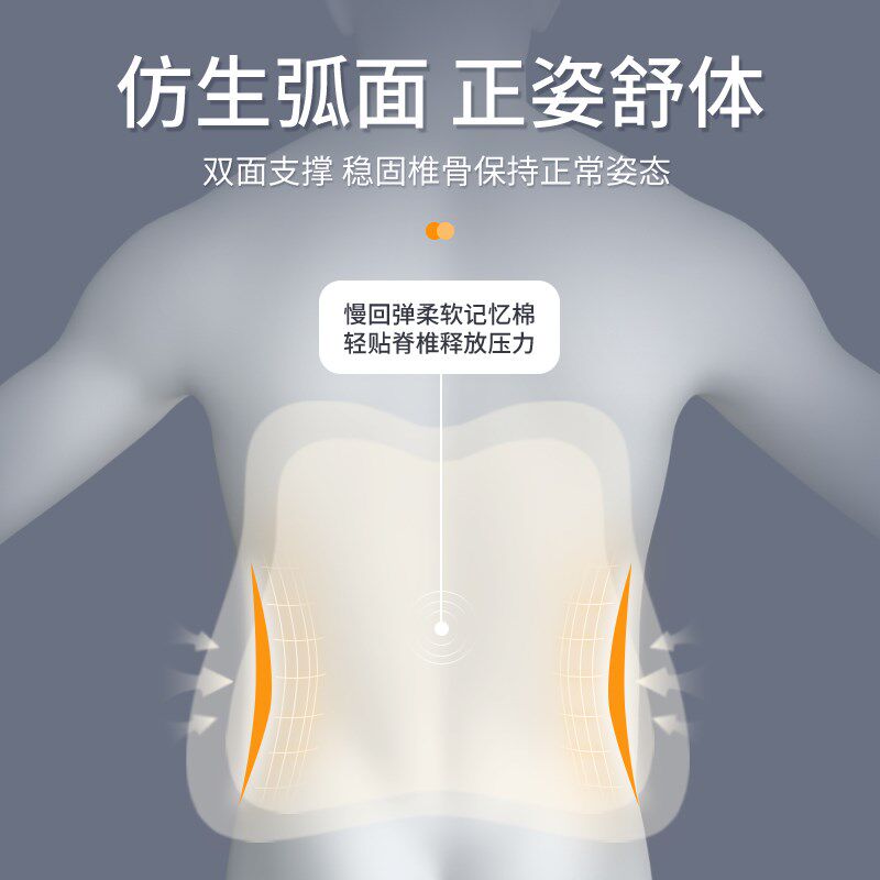 好货汽车腰靠护腰车载腰垫腰托驾驶座椅靠垫车用靠枕开车腰部支撑