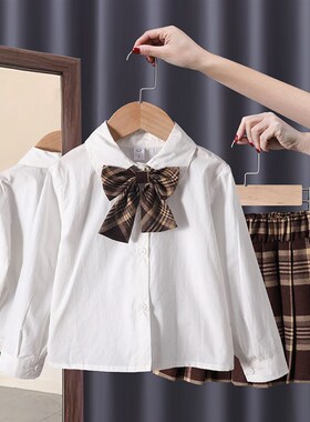 Girls Sweet  Suits Autumn Outfit  Baby College Wind Spring G