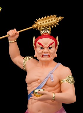 树脂/汉白玉监斋菩萨佛像监斋使者大圣紧那罗王斋堂寺庙供奉摆件