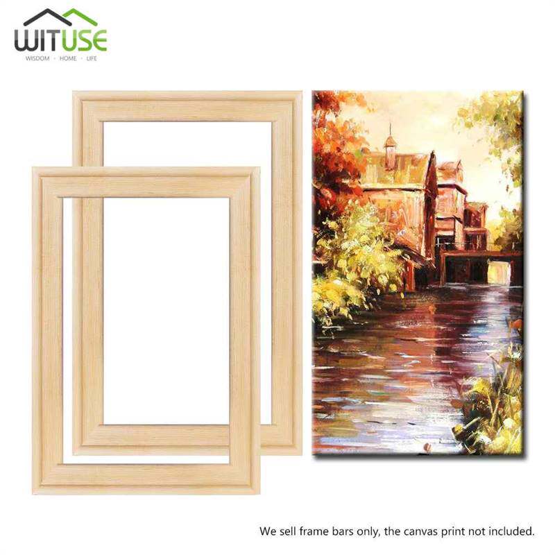 Wood Picture Frame Wooden Frame Canvas Frame For Canvas Oil