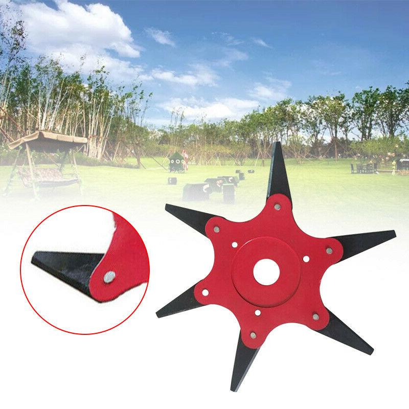 Useful Trimmer Head 6 Steel Blades Razors 65mm Lawn Mower Gr