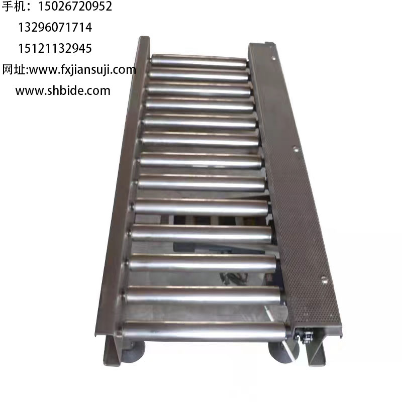 不锈钢滚筒输送机无动力输送带快递分拣线卸货神器动力滚筒线
