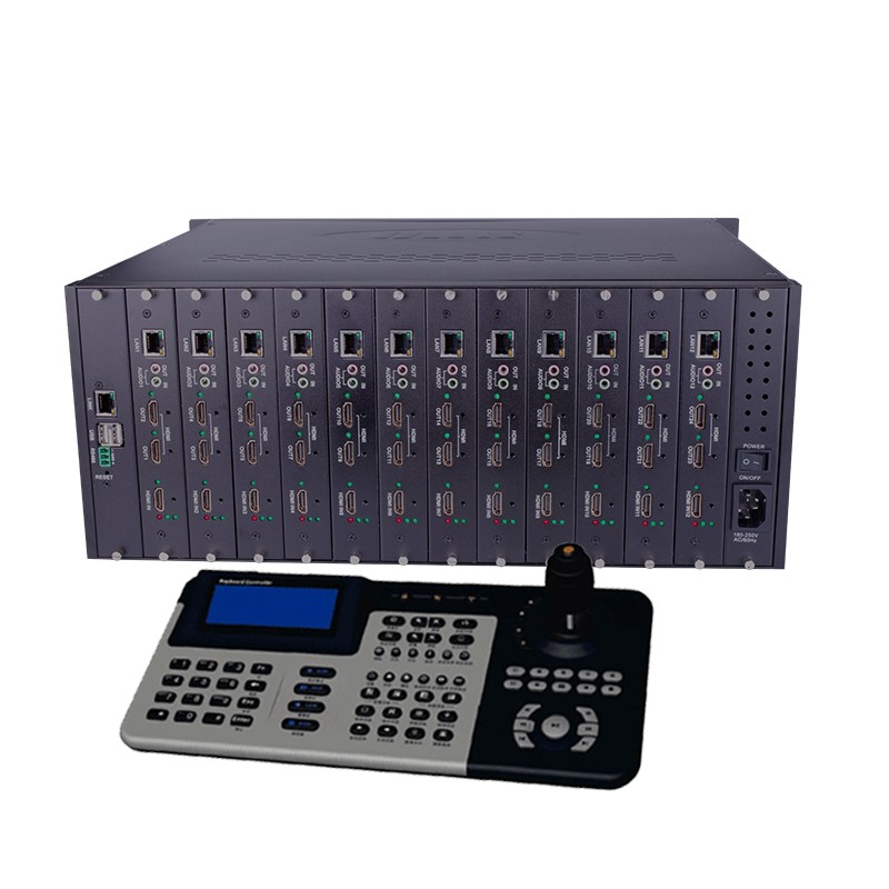 多屏图像拼接处理高清矩阵切换器JF-NVD-V8-3672P /4080P /4488P