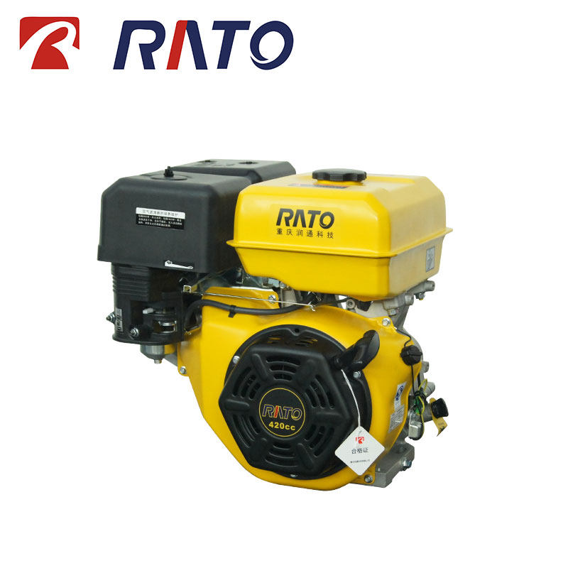 极速重庆润通R210R420风冷单缸四冲程汽油发动机7马力15马力工程