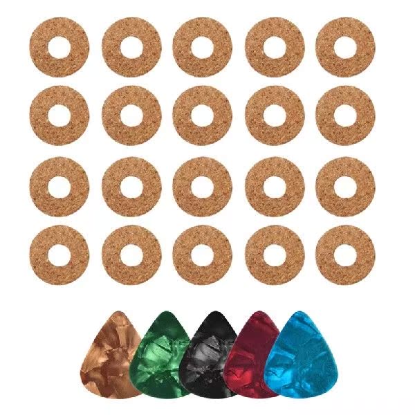 20-Pack Grips for Guitar Picks  Non-sticky Stays in your