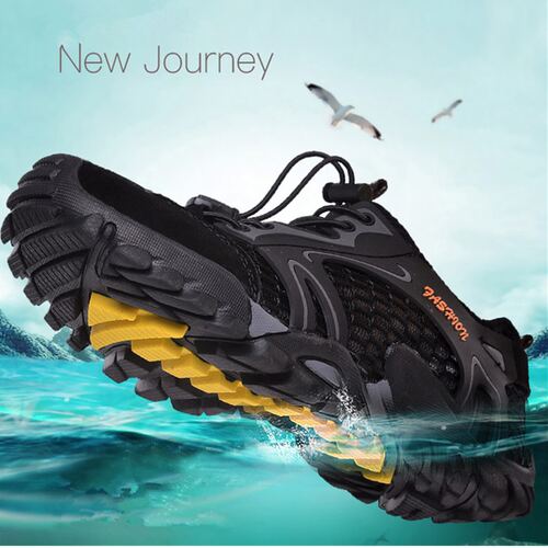 好货Water Sneakers Men Non Slip Hiking Climbing Aqua Shoes B
