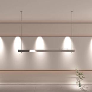 服装店钢丝吊架不锈钢挂衣杆方管女装店墙上橱窗悬挂式可调节衣架