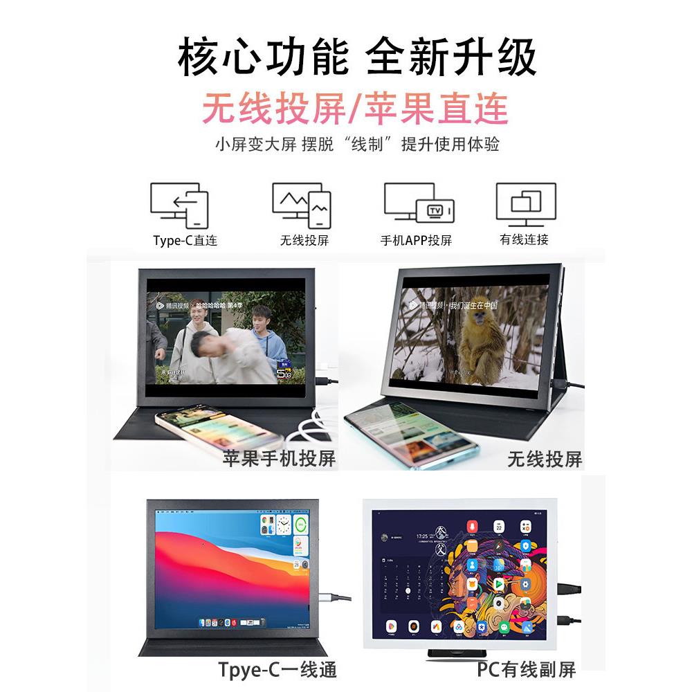 适用于iPad 3/4/1/2屏幕改装便携式显示器9.7英寸平板电脑驱动板2