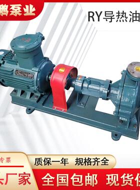 定制RY125-100-250C高温导热油泵不锈钢保温离心泵单级单吸管道泵