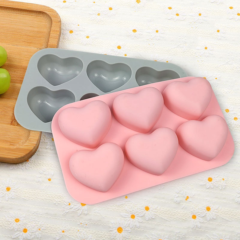 情人节DIY爱心桃心蛋糕烘焙模具