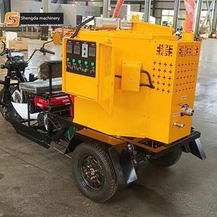 沥青加热蓄热器冷料加热车载移动沥青搅拌料混凝土旧沥青搅拌站