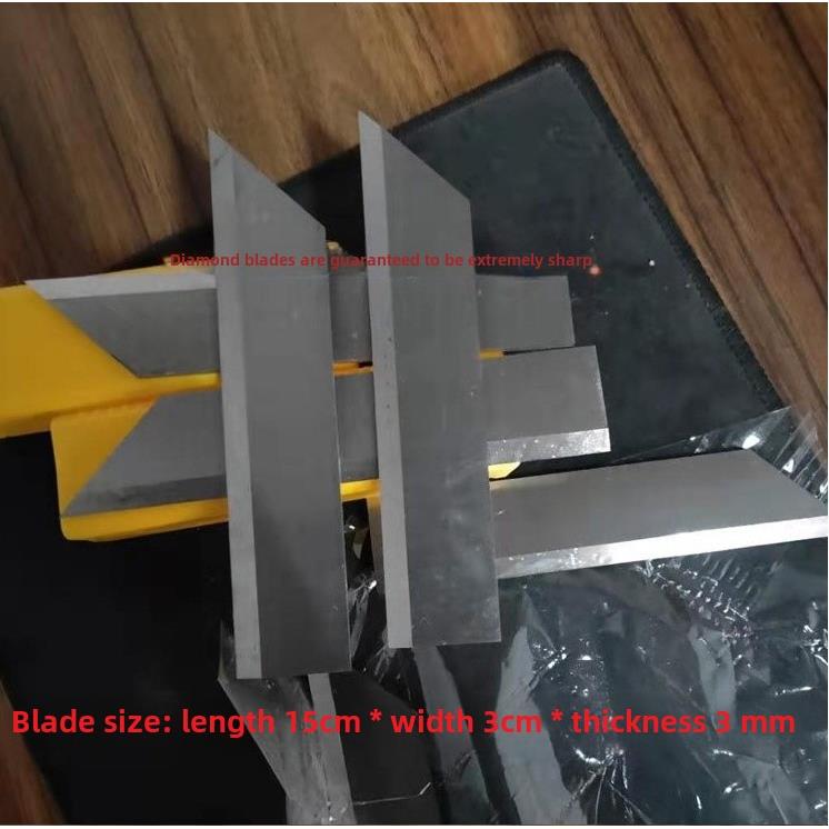 废旧轮胎切割机专用刀片金刚石白钢刀片厂家直销割胎机刀片