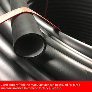 Pe穿线管地下电源保护管黑塑100风电弯头硅芯管40路灯专用管