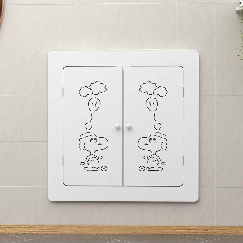 地暖遮挡罩防水省空间水表箱遮挡装饰暖气片装饰遮挡分水器遮挡柜