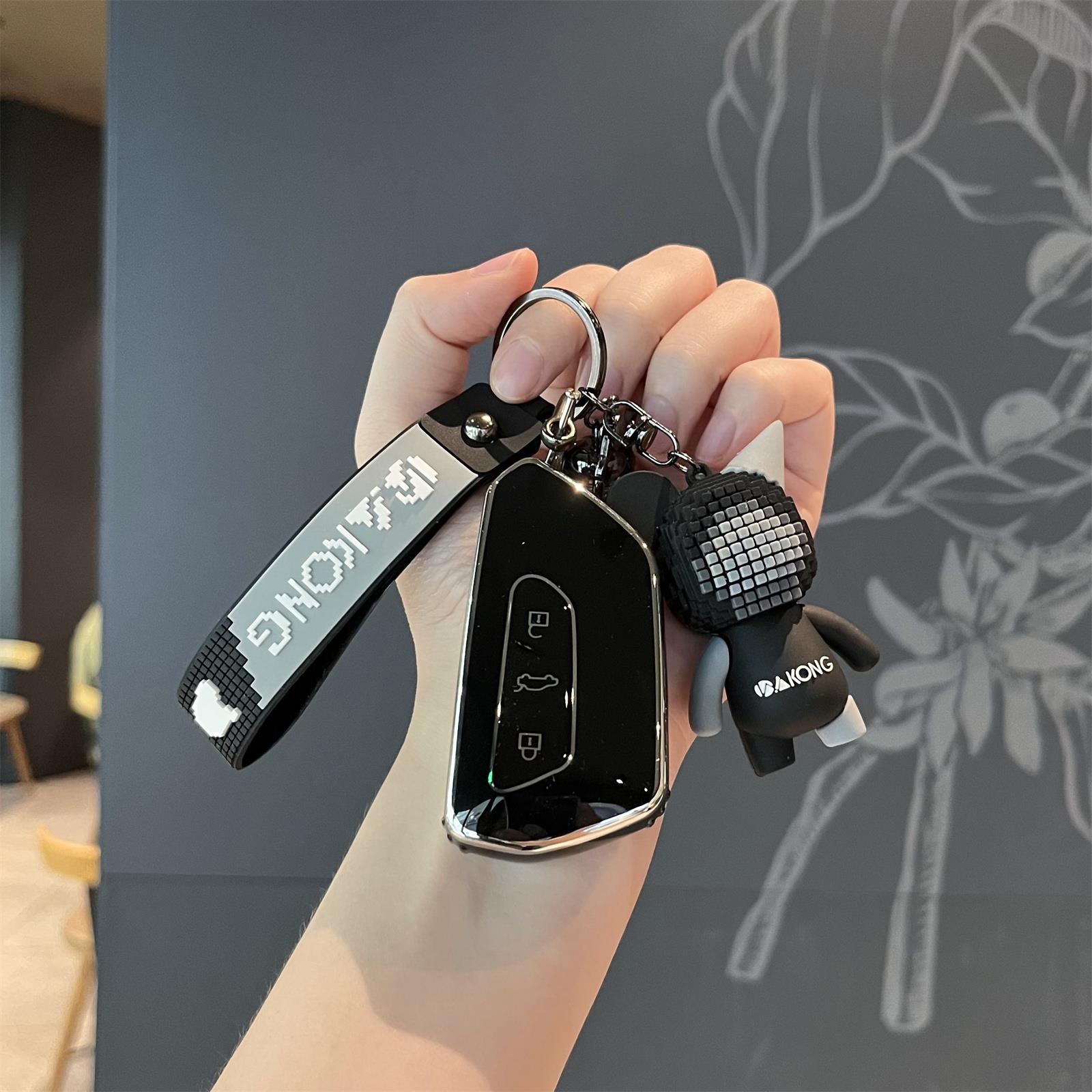 适用福斯Golf8钥匙套rline途昂x揽境新id3男id4crozz女id6凌渡l