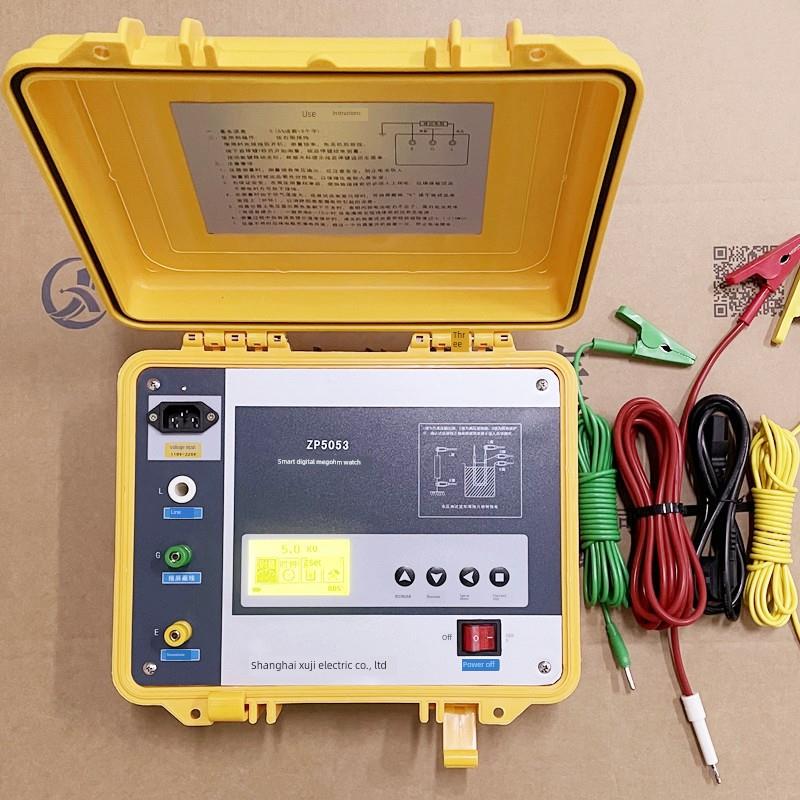 ZP5053兆欧表智能绝缘电阻测试仪5000V 10000V高压数字式兆欧表