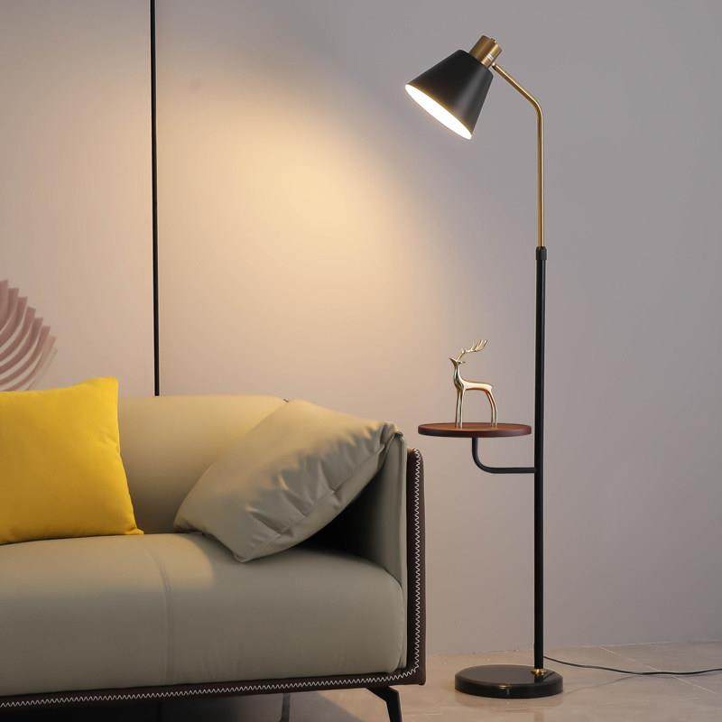 落地灯客厅沙发旁边茶几卧室床头置物覆古高级感轻奢现代简约台灯