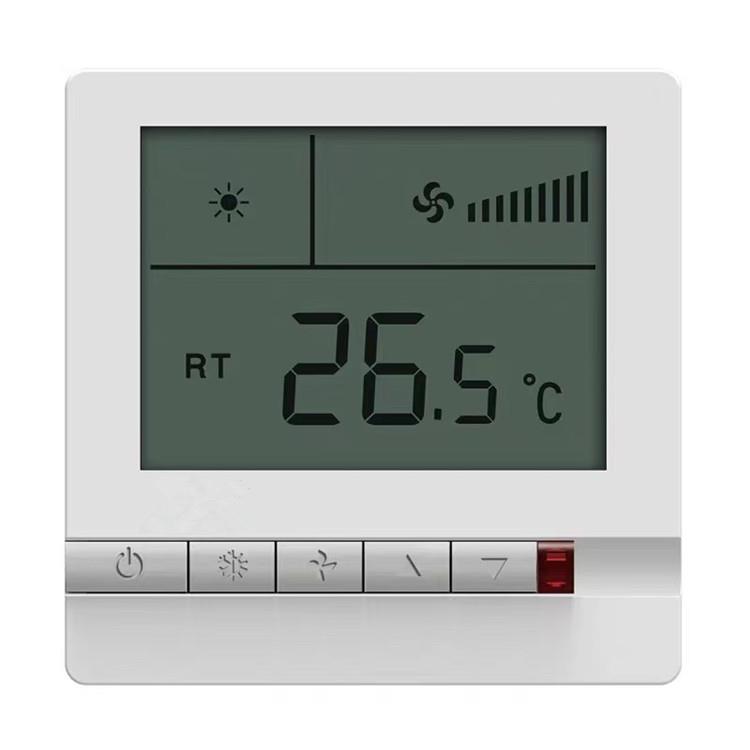 温控器中央空调液晶开关HL108DB2风机盘管三速控制面板HL108DA2