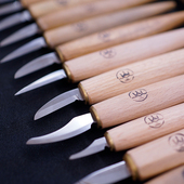 热销詹小山雕刻刀x木刻自习室椴木雕刻木料店主亲测木雕初学者四