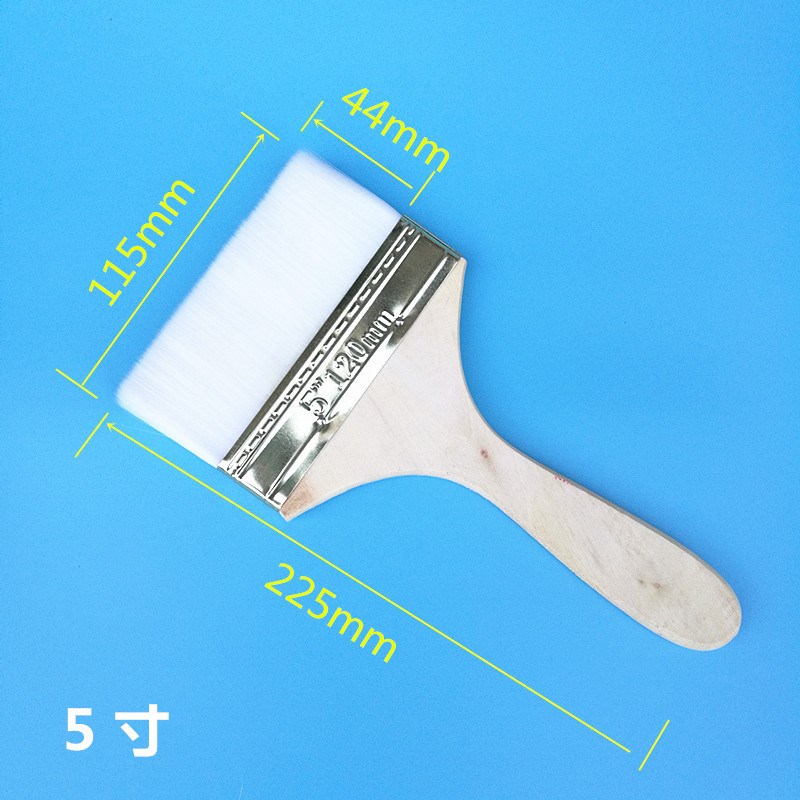 热销速发水性漆刷水丝刷艺术漆配套刷木柄软m毛刷油漆刷涂装 刷