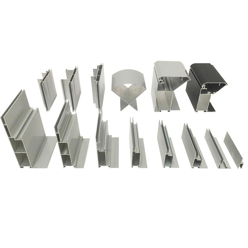 热销卡布灯箱型材uv边框双面软膜灯箱包柱h拉布型材户外铝合金广