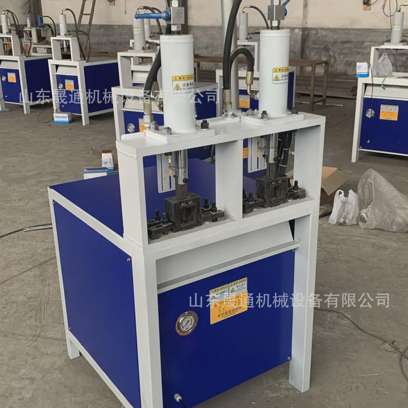 热销不锈钢圆管坡口机方管冲圆孔方孔切断切角下料护栏对接绞口冲