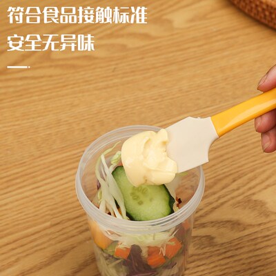 热销硅胶刮刀烘焙奶油多功能抹酱刀厨房铲小刮勺铲刀软刮板果酱瓶