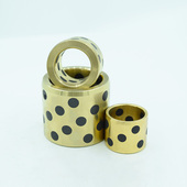 热销石墨铜套自润滑轴承高力黄铜耐磨轴套内径4