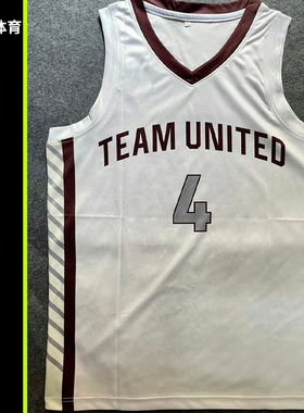 美式球衣EYBL联赛美高篮球服聚酯纤维团购队服印字diy数码印号