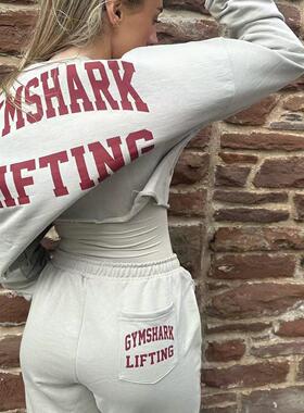 TT WOLVES独家!超柔软薄绒k鲨鱼女士短款长袖卫衣秋款复古色S56