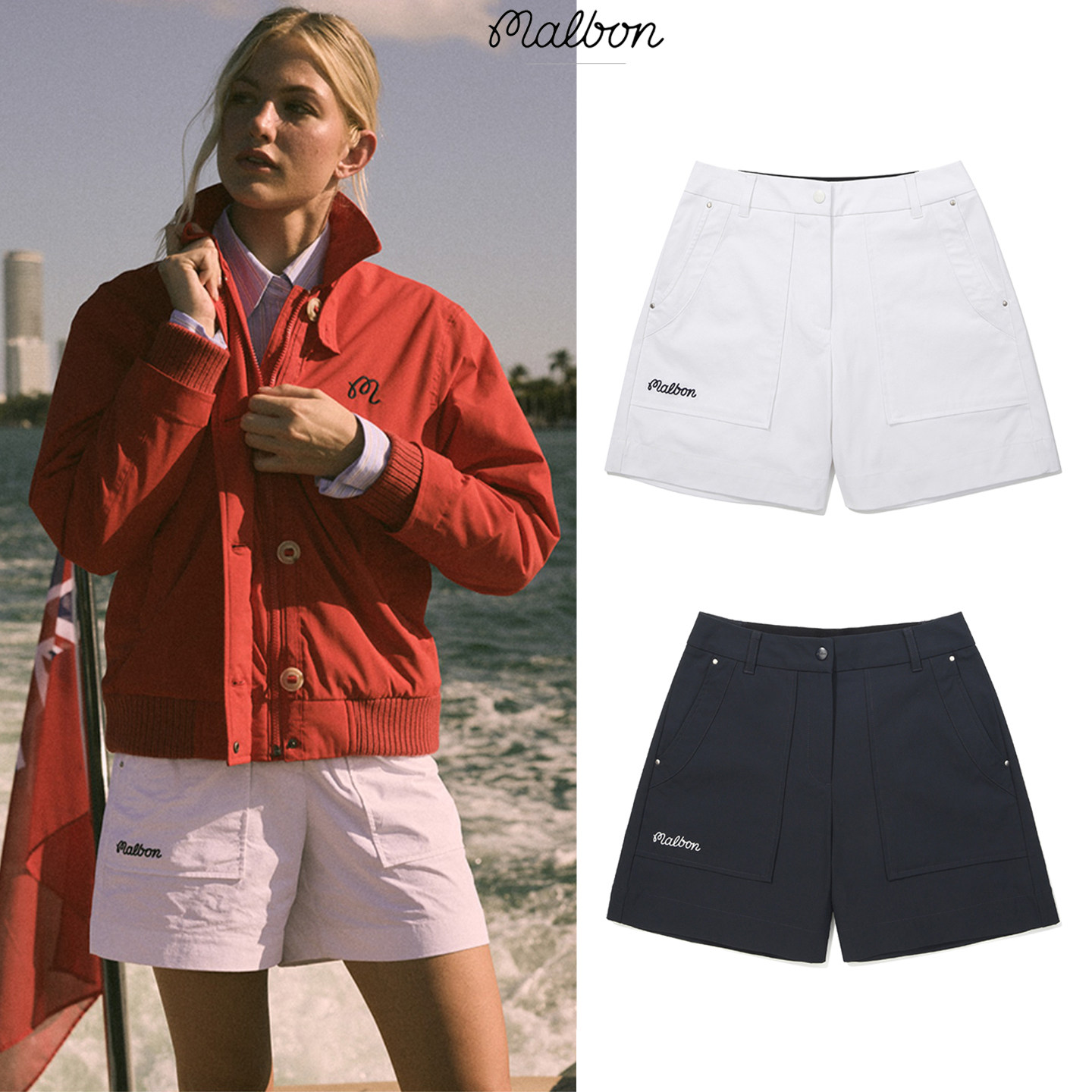 26新款韩国MALBON高尔夫裤子女款户外运动速干短裤简约轻薄弹力裤,运动/瑜伽/健身/球迷用品,高尔夫裤装,淘宝优惠券,粉丝福利购,淘宝优惠卷