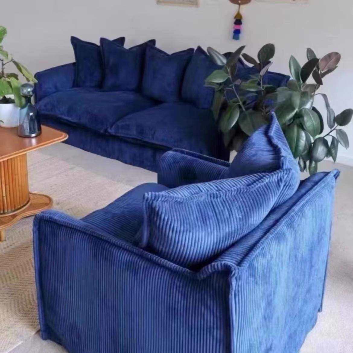 美式复古灯芯绒布艺沙发北欧复古大小户型酒店客厅全拆洗民宿沙发,电子元器件市场,其它元器件,淘宝优惠券,粉丝福利购,淘宝优惠卷