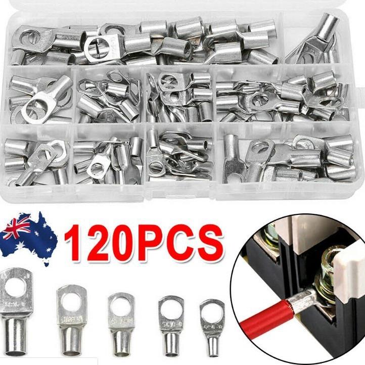 跨境SC6-50系列窥口铜接线端子Terminals连接器套装120pcs